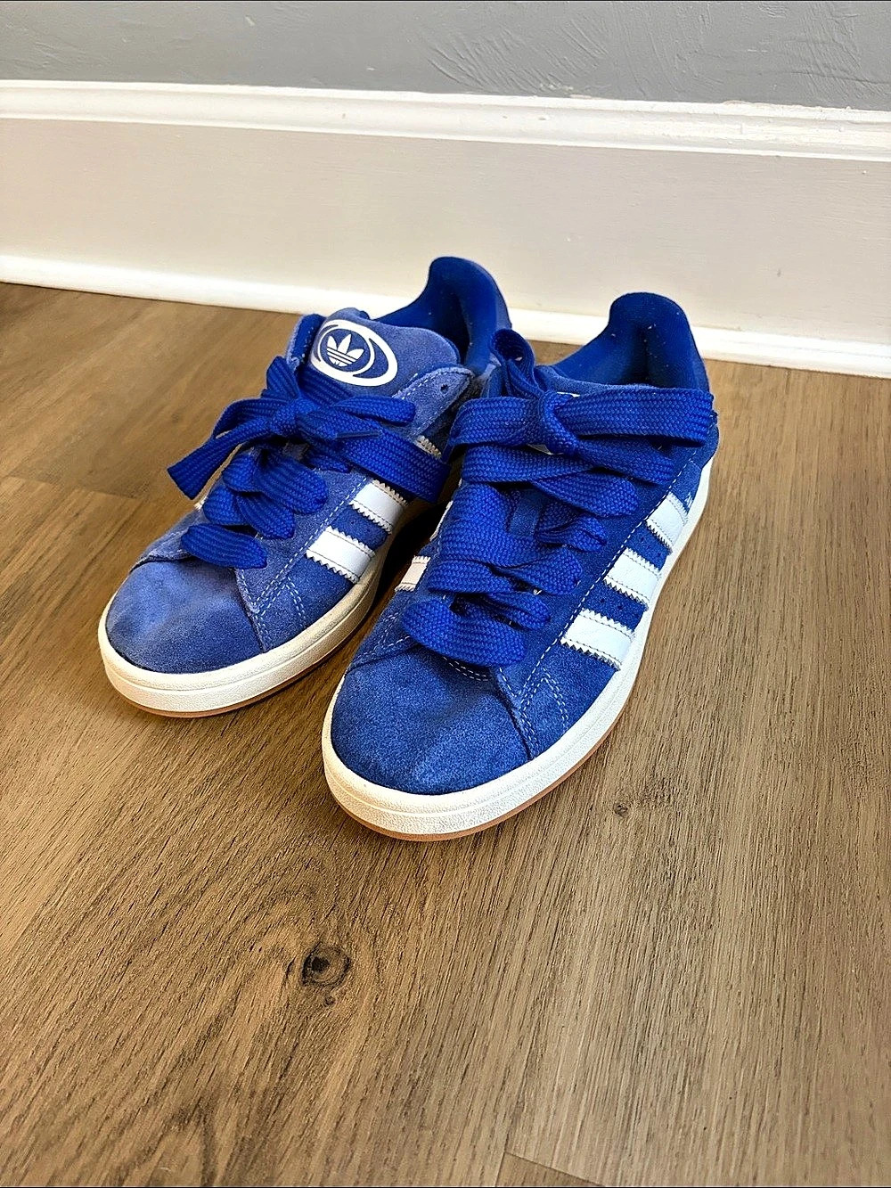 adidas Campus 00s Blue & White Sneakers US 6.5